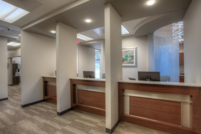Check-out desks