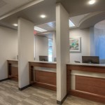 Check-out desks