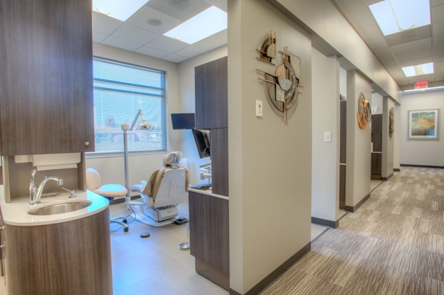 Treatment hall and operatory room