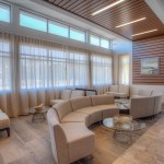 Reception room, from front