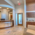 Reception desk